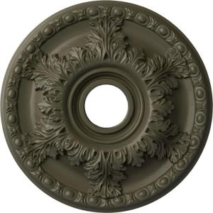 imageEkena Millwork CM18GA 18Inch OD x 3 12Inch ID x 1 34Inch Granada Ceiling MedallionWitch Hazel Flat Finish