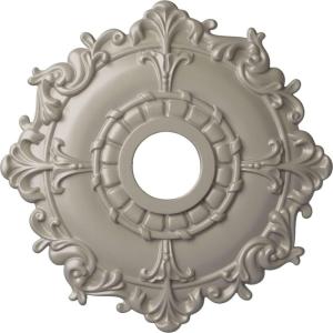 imageEkena Millwork CM18RL 18Inch OD x 3 12Inch ID x 1 12Inch Riley Ceiling MedallionPearl White Metallic Series