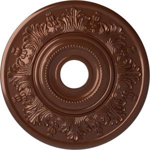 imageEkena Millwork CM20VI 20Inch OD x 3 12Inch ID x 1 12Inch P Vienna Ceiling MedallionCopper Penny Metallic Series