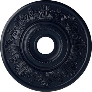 imageEkena Millwork CM20VI 20Inch OD x 3 12Inch ID x 1 12Inch P Vienna Ceiling MedallionMidnight Dream Flat Finish