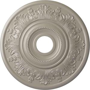 imageEkena Millwork CM20VI 20Inch OD x 3 12Inch ID x 1 12Inch P Vienna Ceiling MedallionPearl White Metallic Series