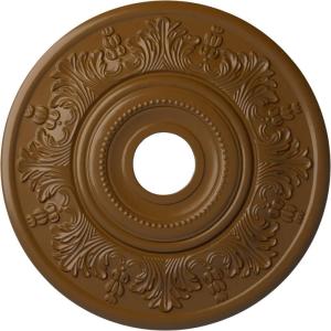 imageEkena Millwork CM20VI 20Inch OD x 3 12Inch ID x 1 12Inch P Vienna Ceiling MedallionSmokey Topaz Flat Finish