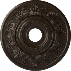 imageEkena Millwork CM20VI 20Inch OD x 3 12Inch ID x 1 12Inch P Vienna Ceiling MedallionStone Hearth Flat Finish
