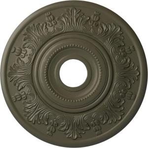 imageEkena Millwork CM20VI 20Inch OD x 3 12Inch ID x 1 12Inch P Vienna Ceiling MedallionWitch Hazel Flat Finish