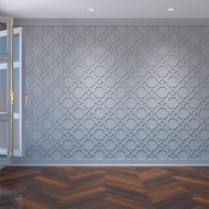 imageEkena Millwork WALP16X16ANDCASE10 Anderson Decorative Fretwork Wall Panels in Architectural Grade PVC Medium 10PackPVC