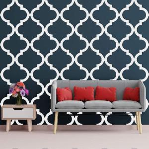 imageEkena Millwork WALP24X24MRKCASE20 Marrakesh Decorative Fretwork Wall Panels in Architectural Grade PVC Large 20Pack