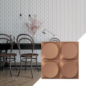 imageEkena Millwork WP12X12ADWH 11 78quotW x 11 78quotH Adonis EnduraWall Decorative 3D Wall Panel Covers 098 Sq FtAged Copper