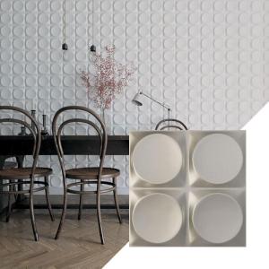 imageEkena Millwork WP12X12ADWH 11 78quotW x 11 78quotH Adonis EnduraWall Decorative 3D Wall Panel Covers 098 Sq FtBright Coat Aluminum