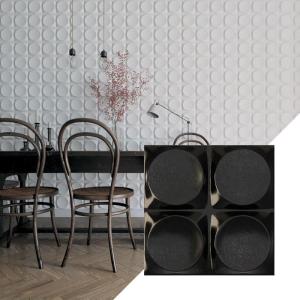imageEkena Millwork WP12X12ADWH 11 78quotW x 11 78quotH Adonis EnduraWall Decorative 3D Wall Panel Covers 098 Sq FtTextured Metallic Galaxy