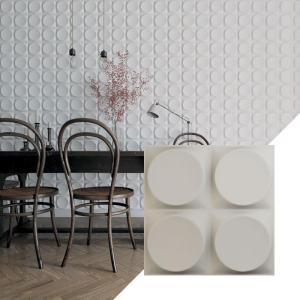 imageEkena Millwork WP12X12ADWH 11 78quotW x 11 78quotH Adonis EnduraWall Decorative 3D Wall Panel Covers 098 Sq FtUltraCover Satin Blossom White
