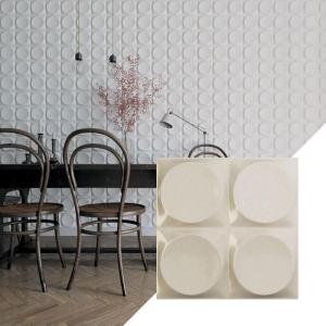 imageEkena Millwork WP12X12ADWH 11 78quotW x 11 78quotH Adonis EnduraWall Decorative 3D Wall Panel Covers 098 Sq FtUniversal Metallic Pearl Mist