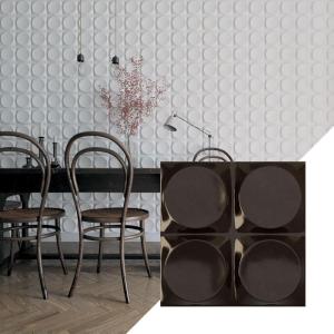 imageEkena Millwork WP12X12ADWH 11 78quotW x 11 78quotH Adonis EnduraWall Decorative 3D Wall Panel Covers 098 Sq FtUniversal Metallic Rustic Mist