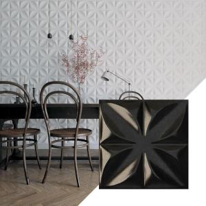 imageEkena Millwork WP12X12HEWH 11 78quotW x 11 78quotH Helene EnduraWall Decorative 3D Wall Panel Covers 098 Sq Ft  WhiteGalaxy