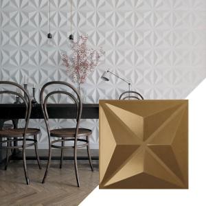 imageEkena Millwork WP12X12KEWHCASE50 11 78quotW x 11 78quotH Kent EnduraWall Decorative 3D Wall Panel Covers 4896 Sq Ft 50PKGold Rush