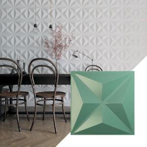 imageEkena Millwork WP12X12KEWHCASE50 11 78quotW x 11 78quotH Kent EnduraWall Decorative 3D Wall Panel Covers 4896 Sq Ft 50PKSea Mist