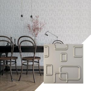 imageEkena Millwork WP12X12OSWH 11 78quotW x 11 78quotH Oslo EnduraWall Decorative 3D Wall Panel Covers 098 Sq FtAluminum