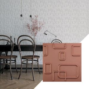imageEkena Millwork WP12X12OSWH 11 78quotW x 11 78quotH Oslo EnduraWall Decorative 3D Wall Panel Covers 098 Sq FtChampagne Pink