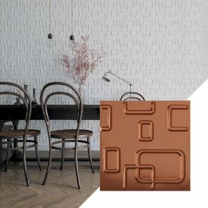imageEkena Millwork WP12X12OSWH 11 78quotW x 11 78quotH Oslo EnduraWall Decorative 3D Wall Panel Covers 098 Sq FtCopper