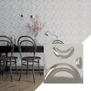 imageEkena Millwork WP12X12SEWH 11 78quotW x 11 78quotH Seville EnduraWall Decorative 3D Wall Panel Covers 098 Sq FtBright Chrome