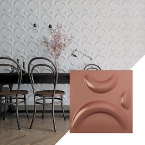 imageEkena Millwork WP12X12SEWH 11 78quotW x 11 78quotH Seville EnduraWall Decorative 3D Wall Panel Covers 098 Sq FtChampagne Pink