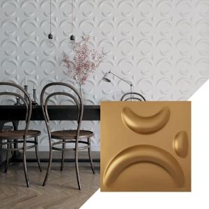 imageEkena Millwork WP12X12SEWH 11 78quotW x 11 78quotH Seville EnduraWall Decorative 3D Wall Panel Covers 098 Sq FtGold