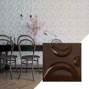 imageEkena Millwork WP12X12SEWH 11 78quotW x 11 78quotH Seville EnduraWall Decorative 3D Wall Panel Covers 098 Sq FtMystic Brown