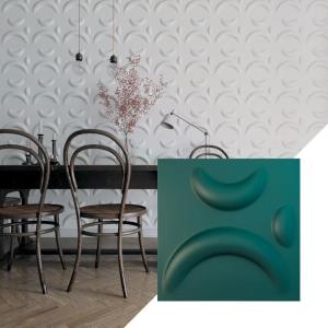 imageEkena Millwork WP12X12SEWH 11 78quotW x 11 78quotH Seville EnduraWall Decorative 3D Wall Panel Covers 098 Sq FtSatin Lagoon