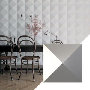 imageEkena Millwork WP12X12SKWH 11 78quotW x 11 78quotH Sellek EnduraWall Decorative 3D Wall Panel Covers 098 Sq FtDark Steel