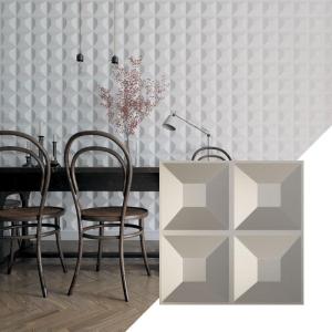 imageEkena Millwork WP12X12SWWH 11 78quotW x 11 78quotH Swindon EnduraWall Decorative 3D Wall Panel Covers 098 Sq FtAluminum