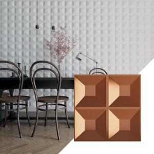 imageEkena Millwork WP12X12SWWH 11 78quotW x 11 78quotH Swindon EnduraWall Decorative 3D Wall Panel Covers 098 Sq FtCopper