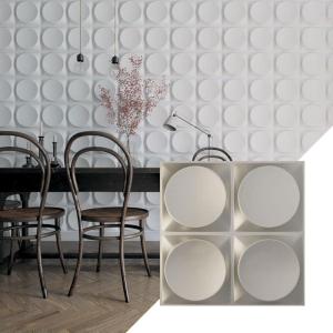 imageEkena Millwork WP20X20ADWH 19 58quotW x 19 58quotH Adonis EnduraWall Decorative 3D Wall Panel Covers 267 Sq FtBright Coat Aluminum