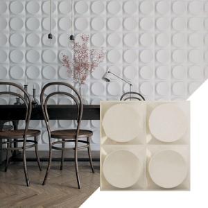 imageEkena Millwork WP20X20ADWH 19 58quotW x 19 58quotH Adonis EnduraWall Decorative 3D Wall Panel Covers 267 Sq FtUniversal Metallic Pearl Mist