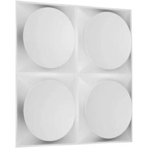 imageEkena Millwork WP20X20ADWH 19 58quotW x 19 58quotH Adonis EnduraWall Decorative 3D Wall Panel Covers 267 Sq FtWhite