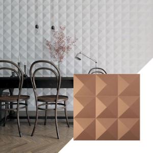 imageEkena Millwork WP20X20BEWH 19 58quotW x 19 58quotH Benson EnduraWall Decorative 3D Wall Panel Covers 267 Sq FtAged Copper