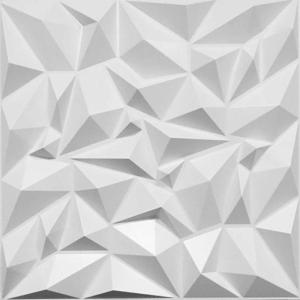 imageEkena Millwork WP20X20LTWH 19 58quotW x 19 58quotH Leto EnduraWall Decorative 3D Wall Panel Covers 267 Sq FtWhite