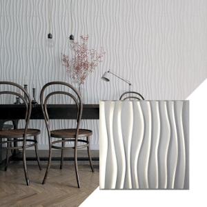 imageEkena Millwork WP20X20SOWH 19 58quotW x 19 58quotH Shoreline EnduraWall Decorative 3D Wall Panel Covers 267 Sq FtDark Steel
