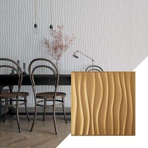 imageEkena Millwork WP20X20SOWH 19 58quotW x 19 58quotH Shoreline EnduraWall Decorative 3D Wall Panel Covers 267 Sq FtGold