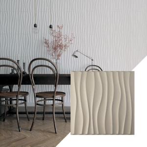 imageEkena Millwork WP20X20SOWH 19 58quotW x 19 58quotH Shoreline EnduraWall Decorative 3D Wall Panel Covers 267 Sq FtMetallic Silver