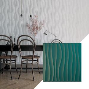imageEkena Millwork WP20X20SOWH 19 58quotW x 19 58quotH Shoreline EnduraWall Decorative 3D Wall Panel Covers 267 Sq FtSatin Lagoon