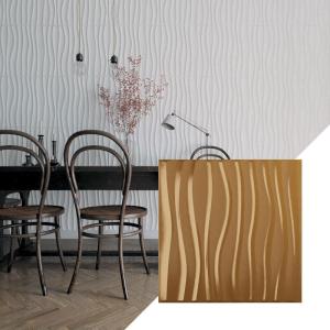 imageEkena Millwork WP20X20SOWH 19 58quotW x 19 58quotH Shoreline EnduraWall Decorative 3D Wall Panel Covers 267 Sq FtVintage Gold