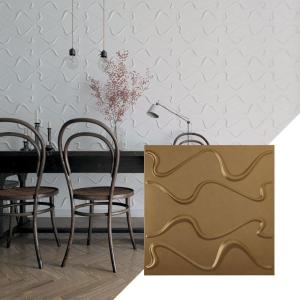 imageEkena Millwork WP20X20VEWH 19 58quotW x 19 58quotH Versailles EnduraWall Decorative 3D Wall Panel Covers 267 Sq FtGold Rush
