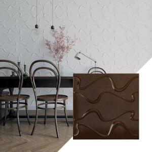 imageEkena Millwork WP20X20VEWH 19 58quotW x 19 58quotH Versailles EnduraWall Decorative 3D Wall Panel Covers 267 Sq FtMystic Brown