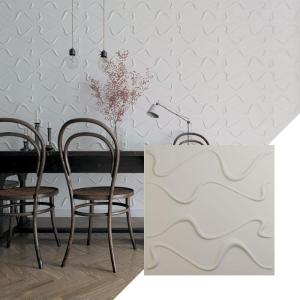 imageEkena Millwork WP20X20VEWH 19 58quotW x 19 58quotH Versailles EnduraWall Decorative 3D Wall Panel Covers 267 Sq FtSatin Blossom White