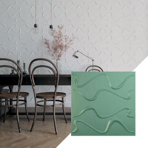 imageEkena Millwork WP20X20VEWH 19 58quotW x 19 58quotH Versailles EnduraWall Decorative 3D Wall Panel Covers 267 Sq FtSea Mist