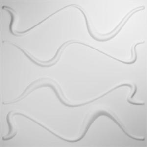 imageEkena Millwork WP20X20VEWH 19 58quotW x 19 58quotH Versailles EnduraWall Decorative 3D Wall Panel Covers 267 Sq FtWhite