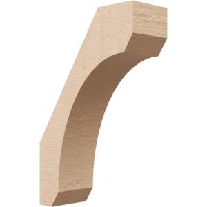 imageTimberthane Rough Cedar Faux Wood Legacy Knee Brace 3quotW x 8quotD x 8quotH Primed Tan3W x 8D x 12H