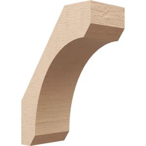 imageTimberthane Rough Cedar Faux Wood Legacy Knee Brace 3quotW x 8quotD x 8quotH Primed Tan5W x 10D x 14H