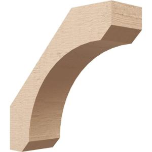 imageTimberthane Rough Cedar Faux Wood Legacy Knee Brace 3quotW x 8quotD x 8quotH Primed Tan5W x 16D x 16H