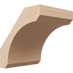 imageTimberthane Rough Cedar Faux Wood Legacy Knee Brace 3quotW x 8quotD x 8quotH Primed Tan5W x 6D x 6H