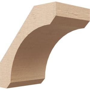imageTimberthane Rough Cedar Faux Wood Legacy Knee Brace 3quotW x 8quotD x 8quotH Primed Tan5W x 8D x 8H